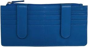 img 2 attached to Stylish Women's ILI Leather Credit Card Wallet - Sleek and Practical