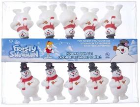 img 3 attached to Kurt Adler Frosty the Snowman Light Set - 10-Light Edition