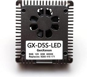 img 2 attached to 💡 ГенКсенон D5S 35W LED 6000K 3000 Люмен Белые Лампы для Фар - Безошибочная Замена, 2 штуки