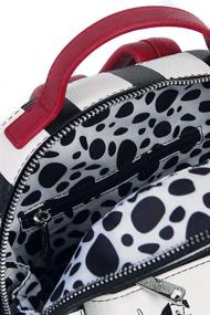 img 1 attached to 🐾 Loungefly Dalmatians Leather Backpack - Standard Size