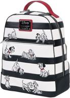 🐾 loungefly dalmatians leather backpack - standard size logo