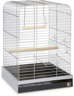 🐦 prevue pet products 125c parrot cage: a chrome haven for your feathered friend! logo