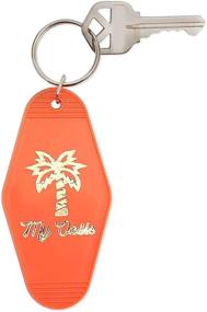 img 3 attached to 🔑 Vibrantly-Colored Hotel Motel Keychains with Captivating Sayings