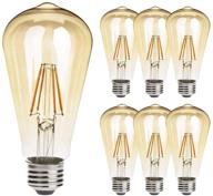 🌟 antique-style filament non-dimmable decorative bulb: perfect dimmable replica логотип