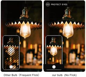 img 2 attached to 🌟 Antique-Style Filament Non-Dimmable Decorative Bulb: Perfect Dimmable Replica