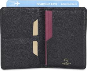 img 3 attached to 🔒 Enhanced Passport Protection with Vaultskin KENSINGTON Leather