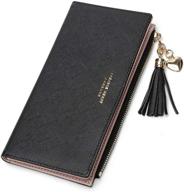 joseko wallet leather multi slots one_size women's handbags & wallets and wallets logo