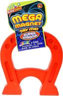 🧲 ja-ru mega magnet toy 4.75-inch u shaped horseshoe magnets for kids and adults - assorted colors - educational stress relief toy - ideal for experiments, learning, and party favors - 5460-1 logo