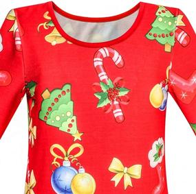 img 2 attached to 🎅 Sunny Fashion Holiday Girls' Clothing and Dresses - Christmas Stockings