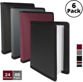img 3 attached to Dunwell Small Photo Album 4X6 - (Assorted Colors