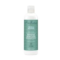 🧴 sheamoisture residue remover shampoo: sulfate free clarifying for synthetic & natural hair, tea tree & borage seed, 13 oz logo