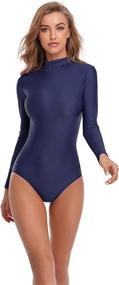 img 3 attached to Speerise Sleeve Adult Ballet Leotards Sports & Fitness