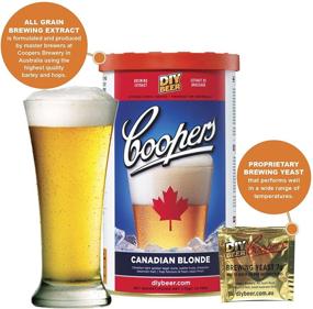 img 1 attached to 🍻 Craft Your Own Canadian Blonde Craft Beer with Coopers DIY Homebrewing Extract