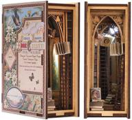 🏠 cutebee dollhouse booknook bookshelf: enhanced creativity builder logo