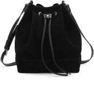 👜 stylish drawstring bucket crossbody shoulder handbags for women with wallets - ideal totes logo