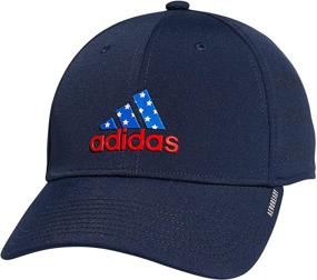 img 4 attached to adidas Gameday FlexFit Structured Cap