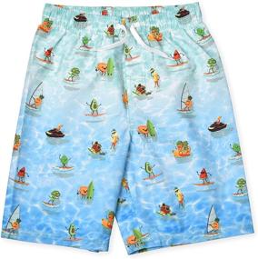 img 1 attached to 🩳 Jachs NY Quick Dry Beach Boys Swim Trunks Board Shorts - 2-Pack for Ultimate Beach Comfort