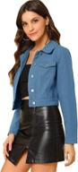 allegra womens button sleeves cropped women's clothing and coats, jackets & vests logo