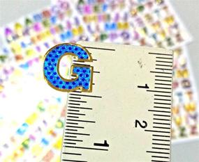 img 1 attached to Colorful Self Adhesive Reflective Decorative Scrapbook Scrapbooking & Stamping