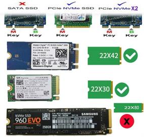 img 3 attached to 🔧 Sintech M.2 NVMe SSD Adapter Card for Upgrading Late 2016-Mid 2017 13" MacBook PRO A1708 Non-Touch Bar Models: Unlock Enhanced Storage Potential