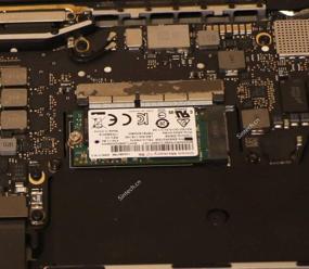 img 1 attached to 🔧 Sintech Адаптер карты M.2 NVMe SSD для улучшения Late 2016-Mid 2017 13" MacBook PRO A1708 моделей без Touch Bar: разблокируйте улучшенный потенциал хранения