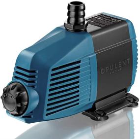 img 4 attached to 💦 Efficient and Silent: OPULENT SYSTEMS 800GPH 58W Submersible Pump for Fish Tank, Pond, Aquarium, Statuary, and Hydroponics - Includes 10FT Long Power Cord