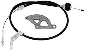 img 1 attached to 🔧 Enhanced Adjustable Clutch Cable Kit for Ford Racing: M7553B302