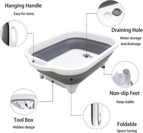 img 1 attached to ZVP Collapsible Colander Multifunctional Vegetable