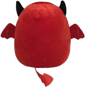 img 3 attached to 🦇 Red 8-inch Bat Plushies Throw Pillow - Stuffed Animal Bat Doll Toy for Kids, Hugging Plush Pillow Kawaii Decoration Gift for Birthday, Christmas, Halloween