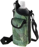 🧊 optimized search: neoprene water bottle holder and carrier bag with adjustable strap and phone case by smooth trip логотип