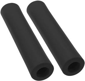 img 3 attached to SATOP Mountain Bike Handlebar Grips: Ultralight High Density Foam Silicone Sponge with Anti-Slip & Shock-Absorbing Features