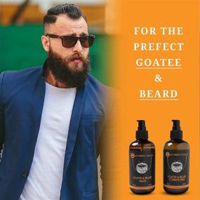 img 3 attached to 🧔 Ultimate Goatee Care Bundle - Deluxe Goatee Beard Wash, Hydrating Beard Conditioner Facial Hair Cleanser (Combo Pack, 8.5 oz each)