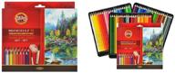 🎨 koh-i-noor mondeluz aquarell drawing set: исключительный набор из 72 цветных карандашей для яркой художественной работы. логотип