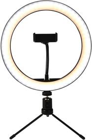 img 3 attached to Selfie Ring Light Stand Conferencing