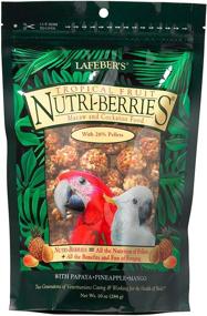 img 4 attached to 🐦 LAFEBER's Tropical Fruit Nutri-Berries: Premium Pet Bird Food, Crafted with Non-GMO Ingredients and Human-Grade Standards