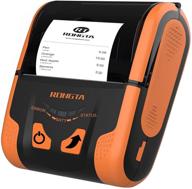 🖨️ rongta mini bluetooth printer - portable mobile thermal receipt printer for business esc/pos, restaurant, sales, and kitchen - supports ios & android devices - not compatible with square (80mm-300) logo