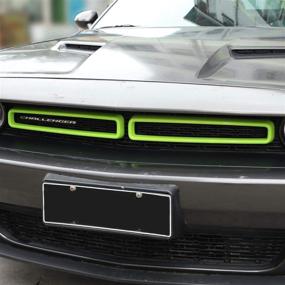 img 2 attached to Voodonala For Challenger Front Grille Inserts For 2015-2020 Dodge Challenger