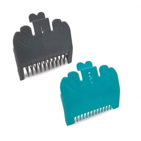 img 2 attached to Premium Professional Hair Clipper Guide Combs: #3170-400, 10 Color Rainbow Set, Compatible with Most Whal Clippers, Cut Lengths from 1/8 Inch to 1 Inch