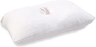 purecomfort - pillow with ear hole: alleviate ear pain & cnh, adjustable & certipur-us memory foam fill, 100 night trial logo
