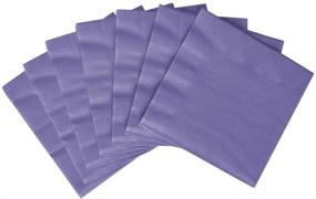 img 1 attached to Purple 3 Ply Beverage Napkins Supply