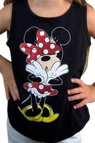 img 1 attached to Minnie Black Tank Girls Small