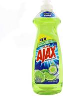 4-pack ajax ultra vinegar + lime 14 oz liquid dish soap logo