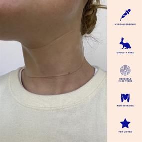 img 3 attached to 🤩 Wrinkles Schminkles Neck Wrinkle Patch: USA-Made 100% Medical Grade Silicone Patches for Effective Neck Wrinkle Prevention and Reduction