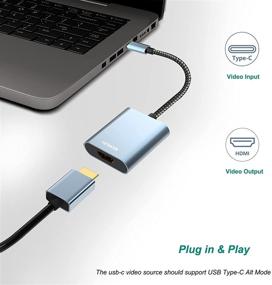 img 1 attached to 🔌 Адаптер BENFEI USB C к HDMI: совместим с Thunderbolt 3 на MacBook Pro, MacBook Air, Samsung Galaxy S10/S9 и другими устройствами!