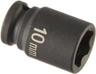 🔧 grey pneumatic (910ms) 1/4" surface drive x 10mm standard socket - high-quality precision tool logo