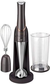 img 3 attached to CRUX Cordless Hand Immersion Blender for Versatile Blending Needs