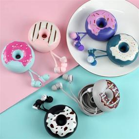 img 1 attached to QearFun Donut Earbuds For Kids