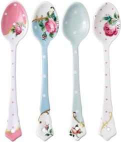 img 4 attached to Royal Albert Mixed Ceramic Spoons