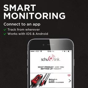 img 1 attached to 🔋 Enhanced SchuLink+ Wireless Vehicle Battery Monitor - Displays Battery Charge Percentage