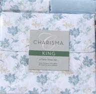 cma charisma microfiber 6 piece softness bedding logo